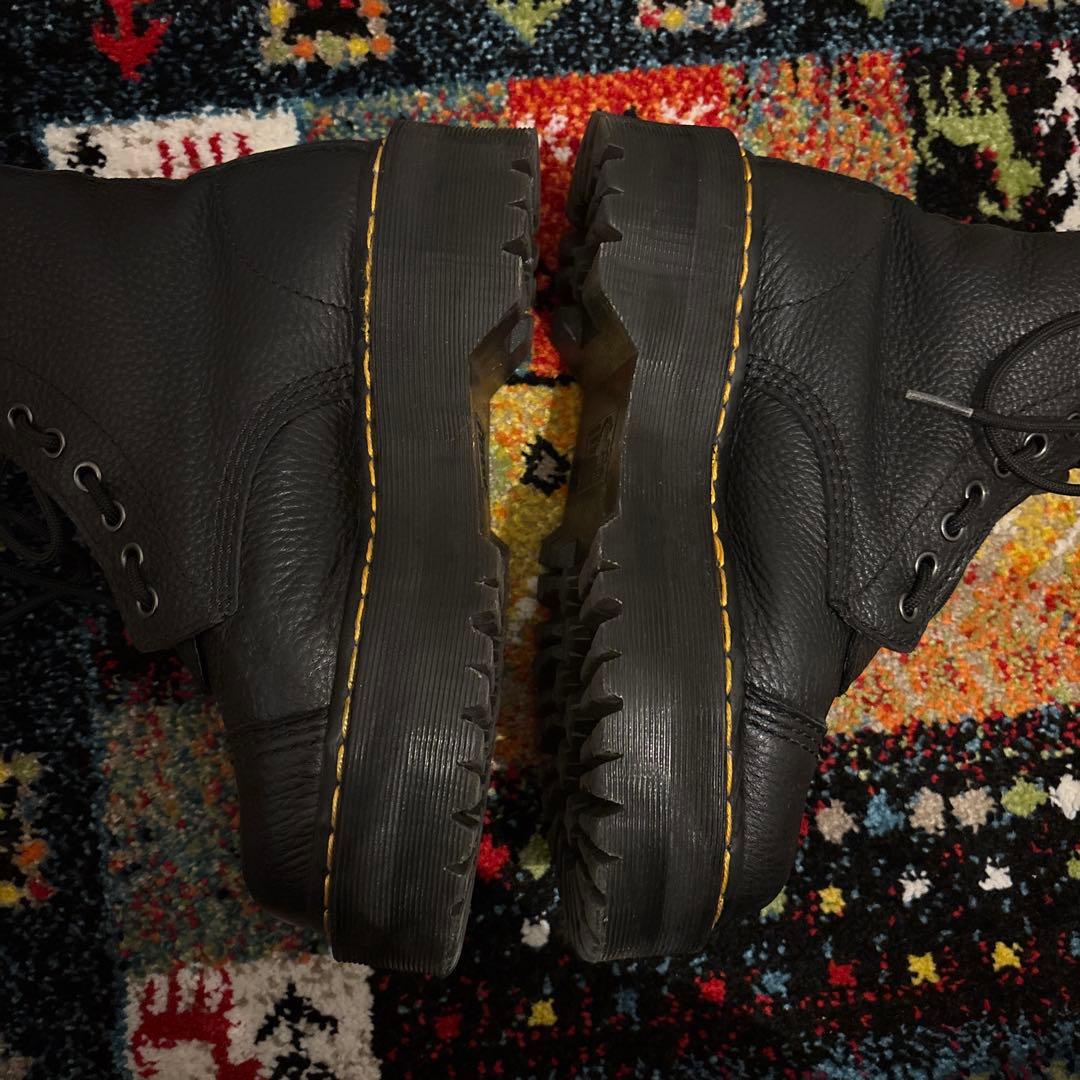 Dr.Martens 厚底ブーツ 24cm 美品 ジップ　8ホール