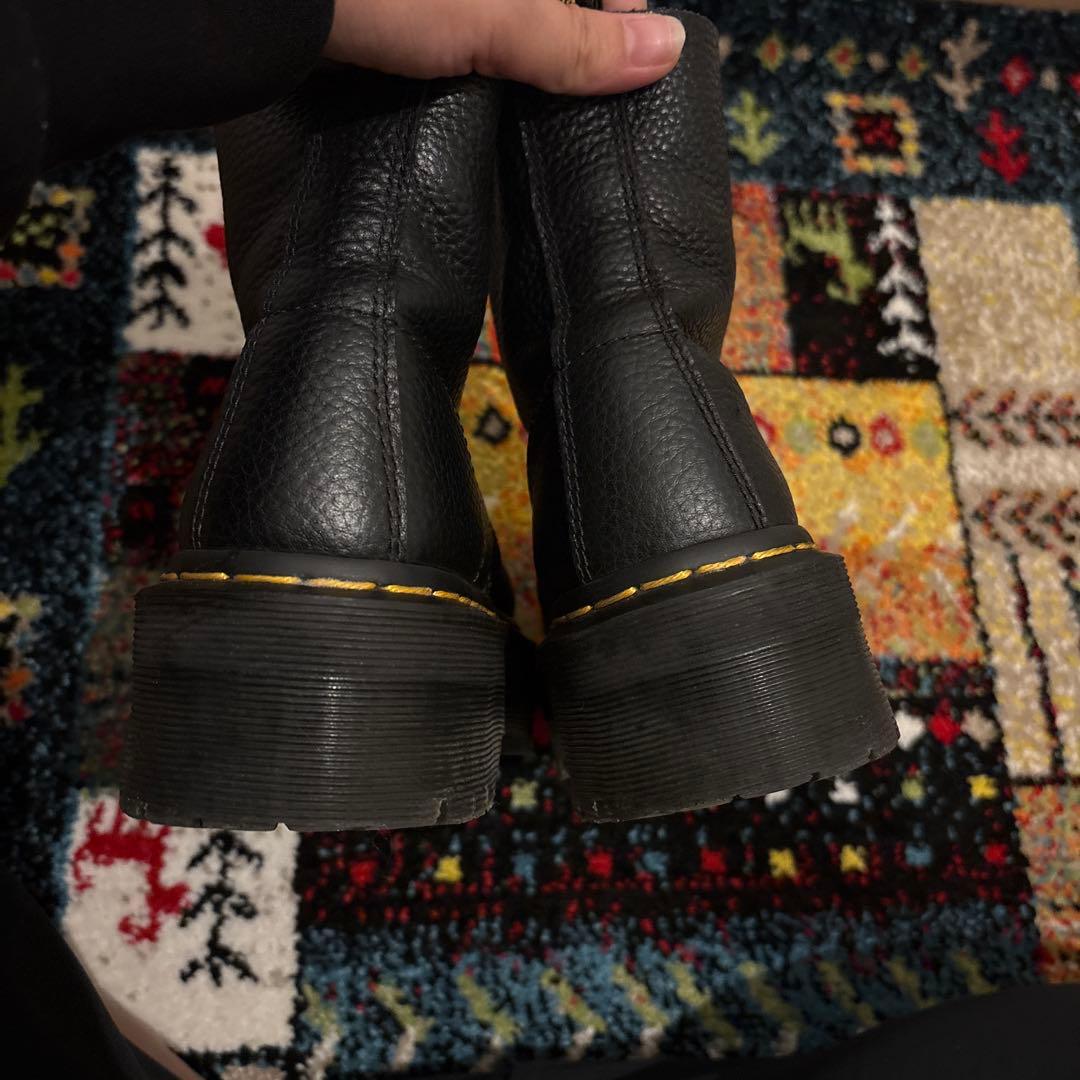 Dr.Martens 厚底ブーツ 24cm 美品 ジップ　8ホール