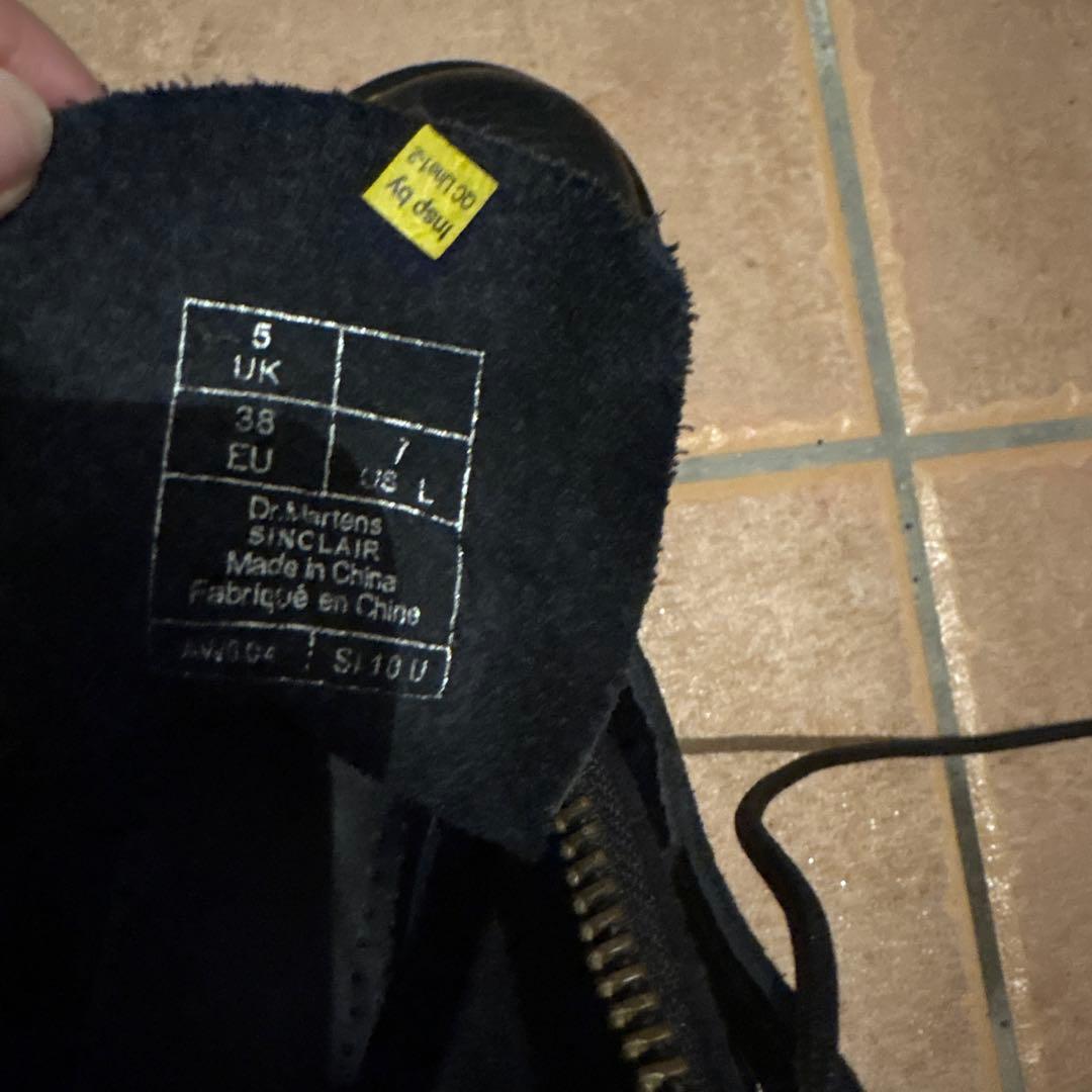 Dr.Martens 厚底ブーツ 24cm 美品 ジップ　8ホール