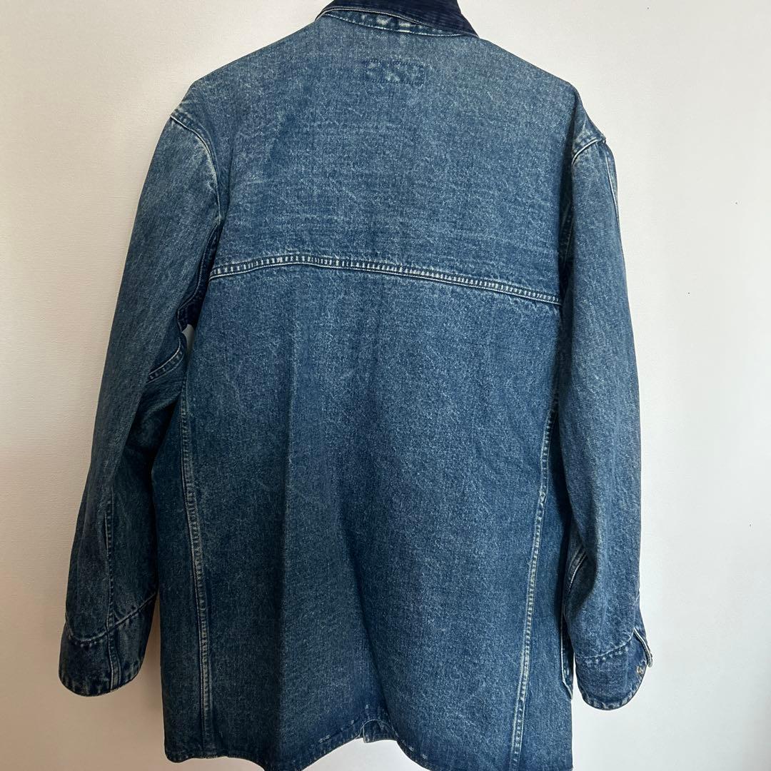 希少 90’s ラルフローレン デニム ファイヤーマン ジャケット コーデュロイ