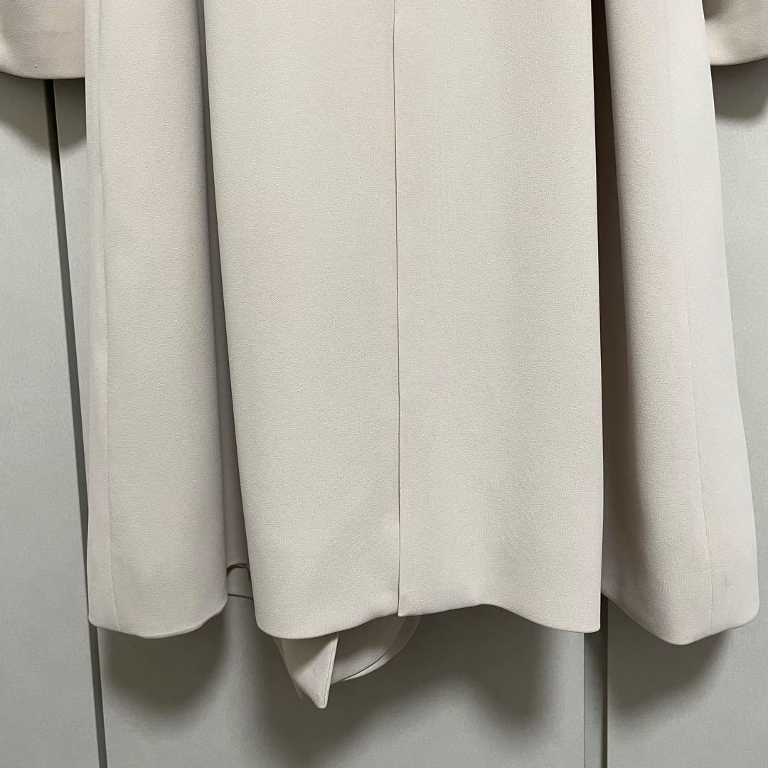☆未使用タグ付☆ナチュラルビューティー　エアリーダブルクロスコート　ベージュ