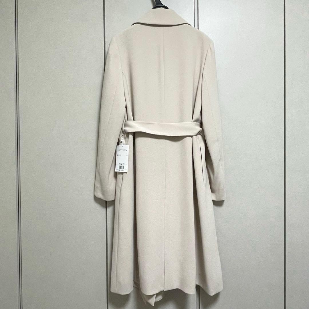 ☆未使用タグ付☆ナチュラルビューティー　エアリーダブルクロスコート　ベージュ