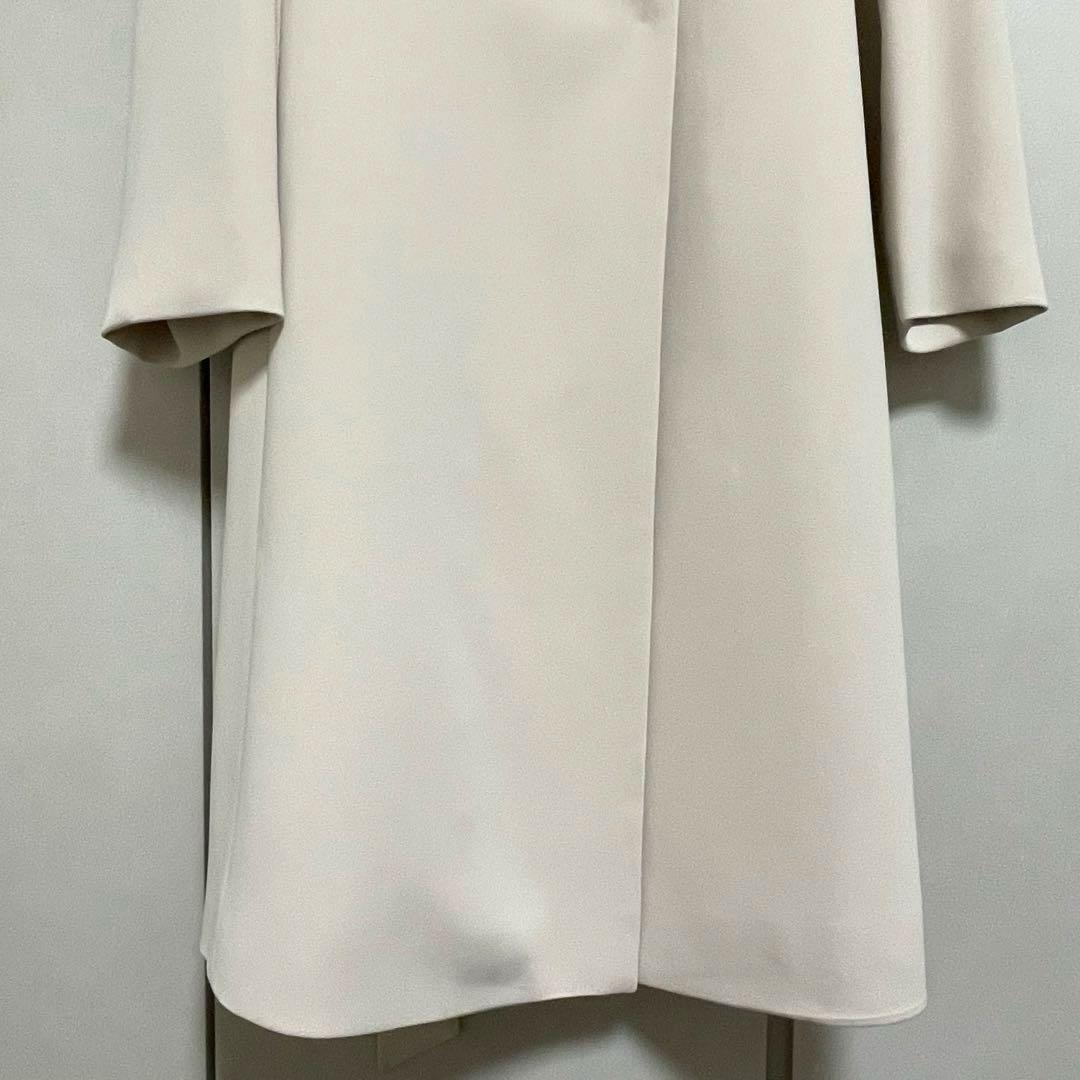 ☆未使用タグ付☆ナチュラルビューティー　エアリーダブルクロスコート　ベージュ