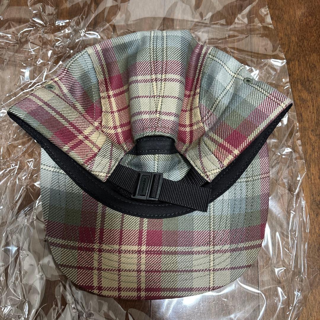シュプリーム Camp Cap チェック　locharron 新品未使用