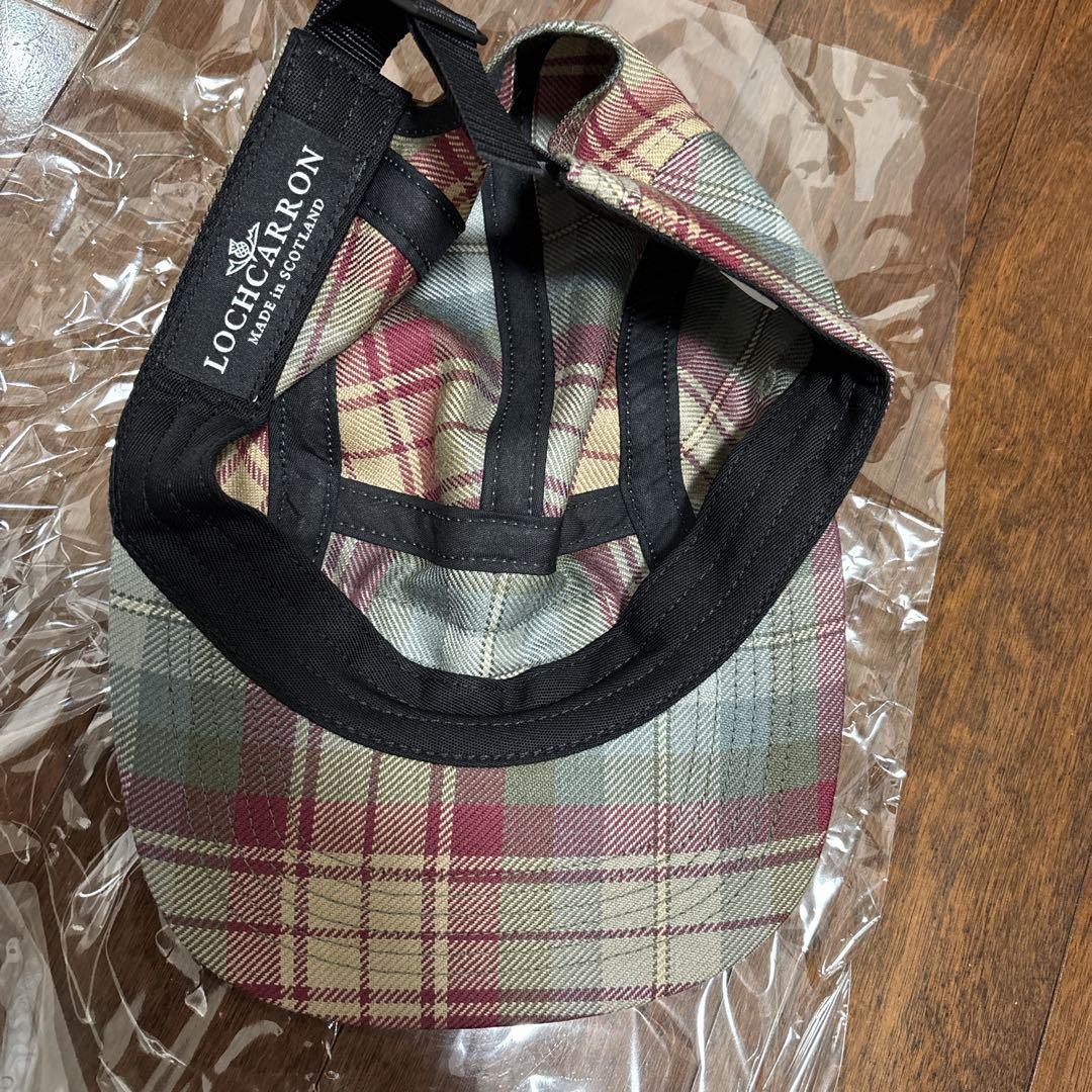 シュプリーム Camp Cap チェック　locharron 新品未使用