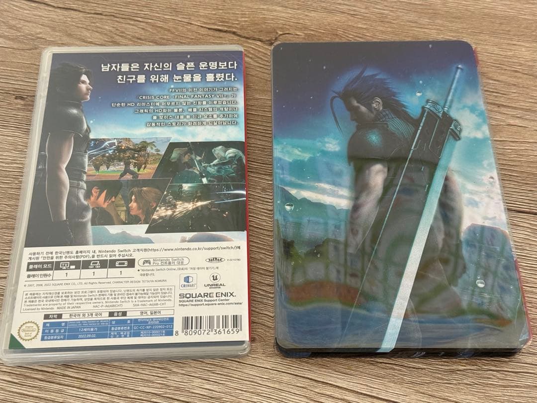 クライシス コア ファイナルファンタジーVII リユニオン スイッチ　海外版