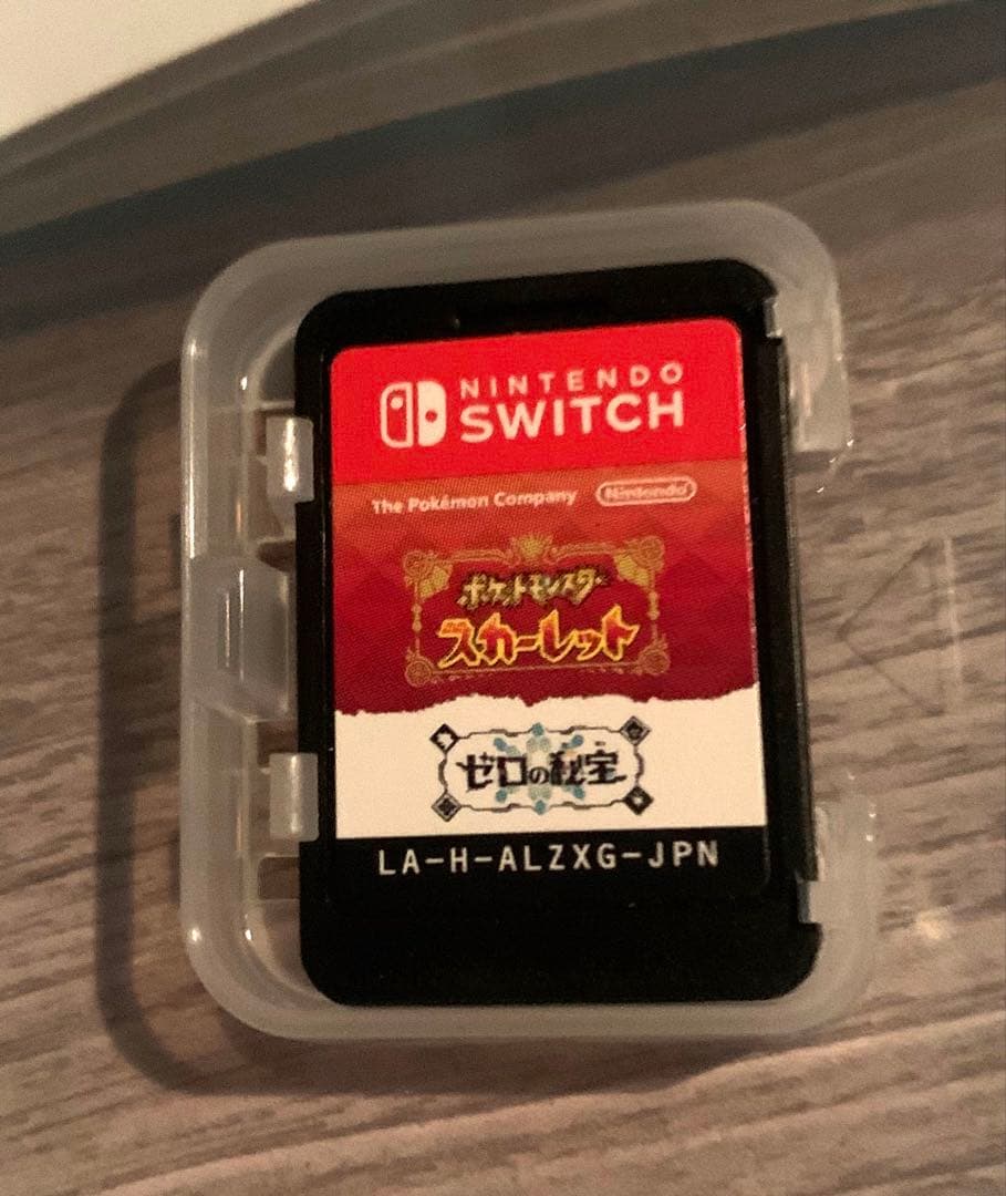 Nintendo switch ポケットモンスター スカーレット+ゼロの秘宝
