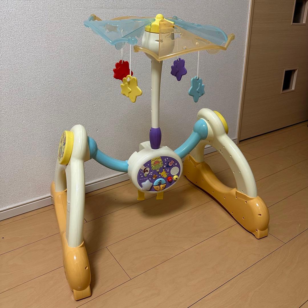 モンポケ　ベビージム 7ステップ　ピカチュウ　【付属品完備】
