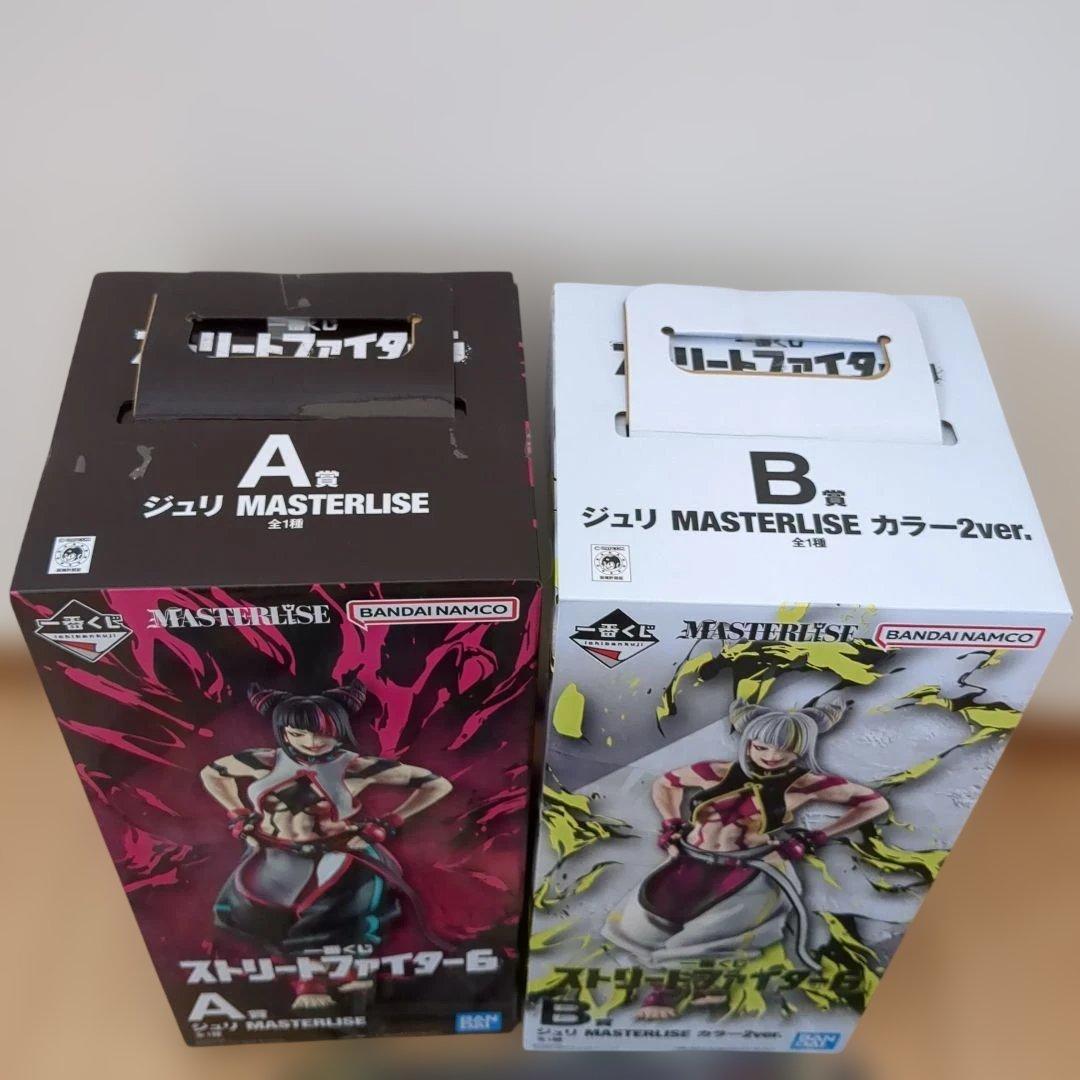 一番くじ ストリートファイター6 A賞 B賞 ジュリ フィギュア セット