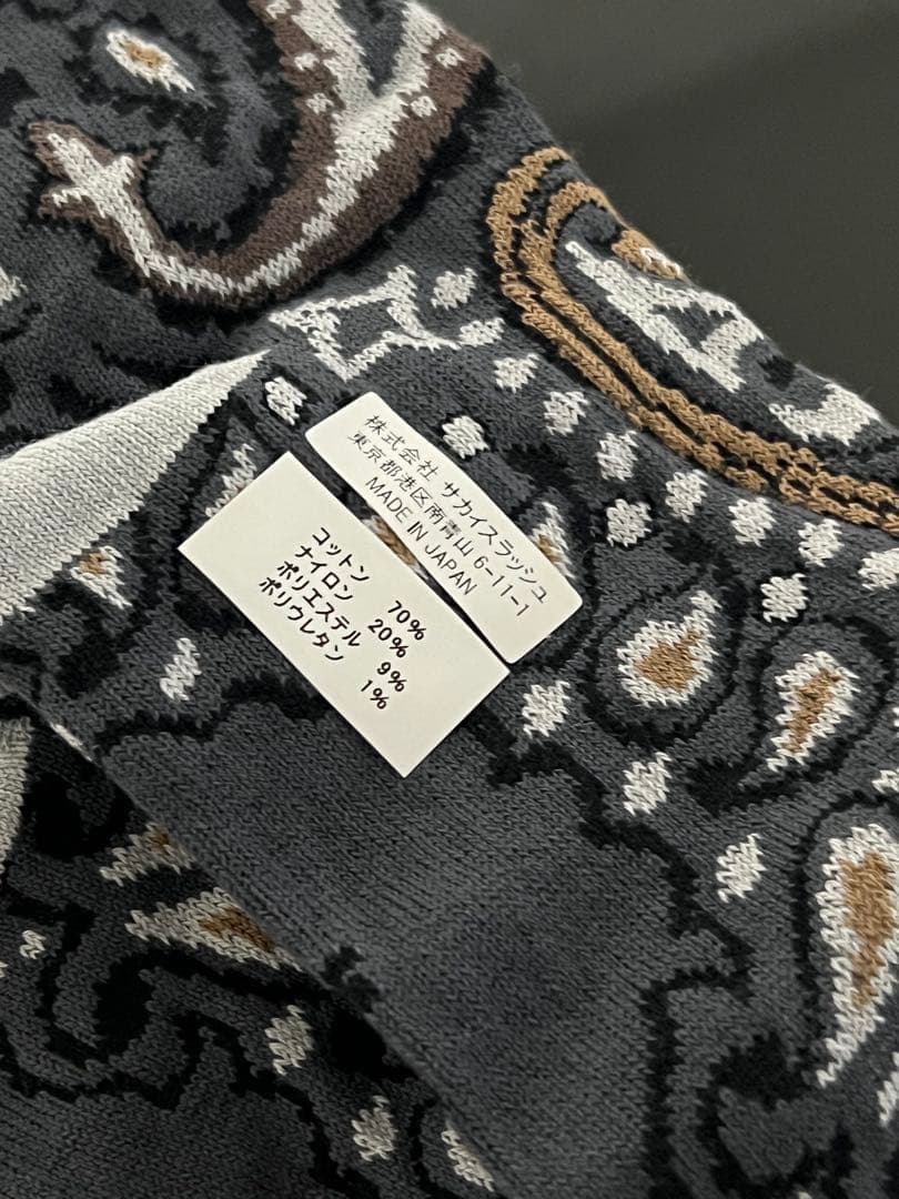 sacai ペイズリー柄ソックス⭐︎新品　サカイレディース