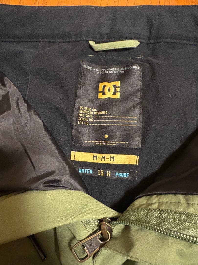 DC スノーボードウェア ジャケット パンツ 上下セット 防水性高い高機能ウエア