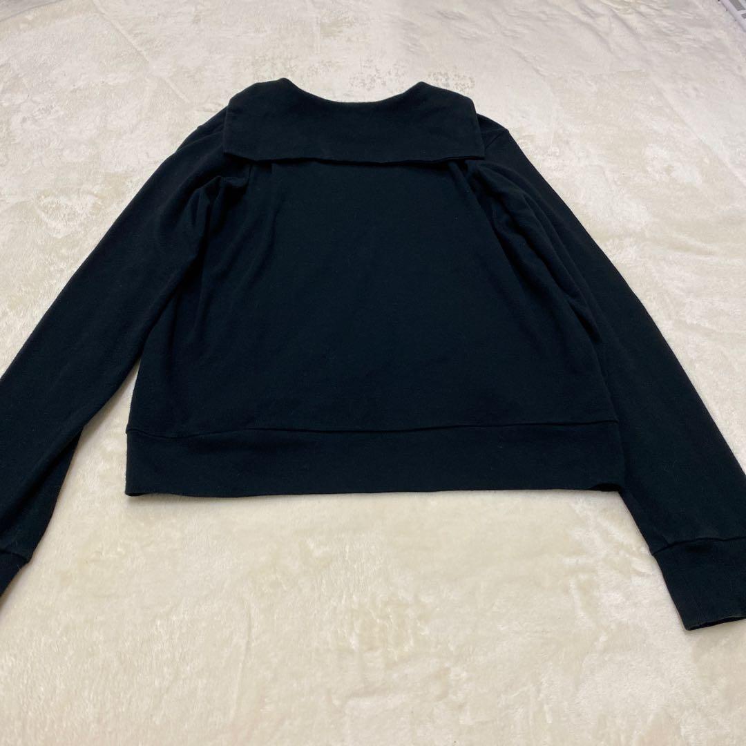 【美品】tricot COMME des GARCONS ロゴカーディガン