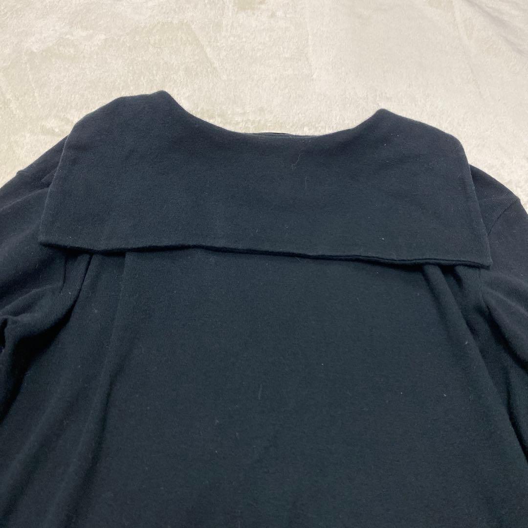 【美品】tricot COMME des GARCONS ロゴカーディガン