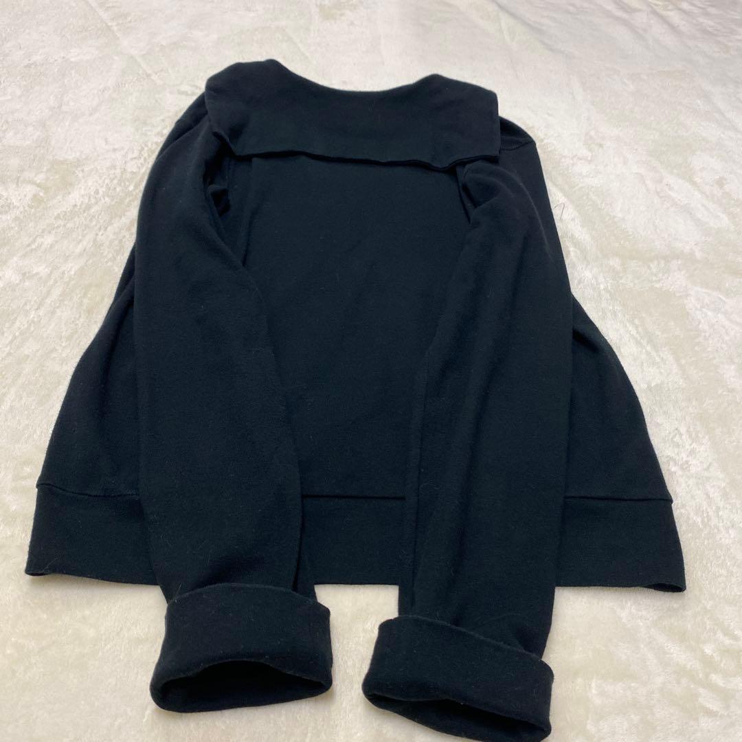 【美品】tricot COMME des GARCONS ロゴカーディガン