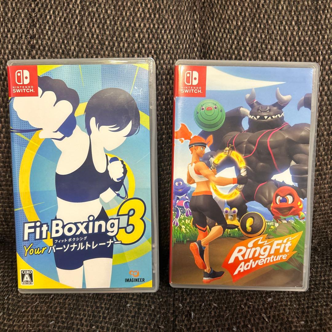 Fit Boxing 3 & Ring Fit Adventure セット