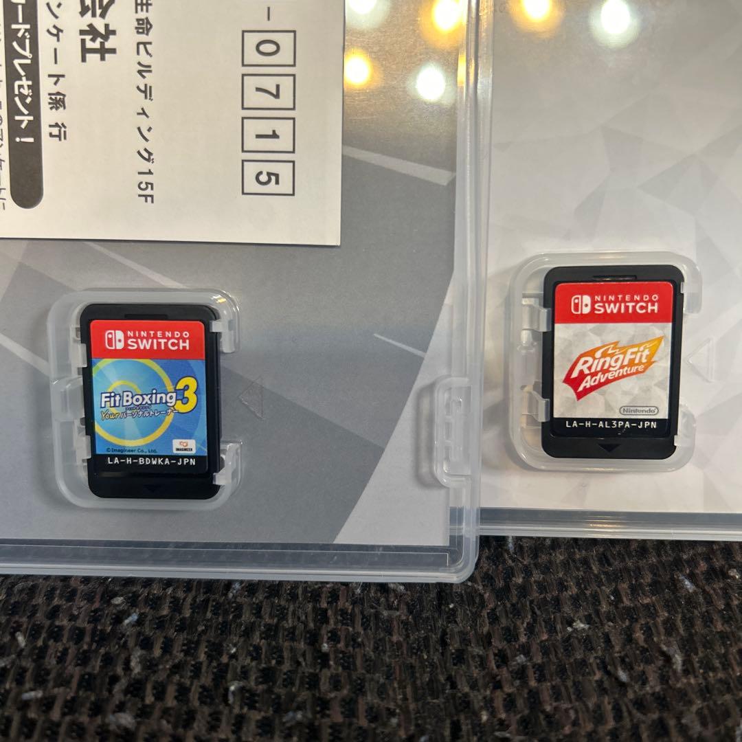 Fit Boxing 3 & Ring Fit Adventure セット