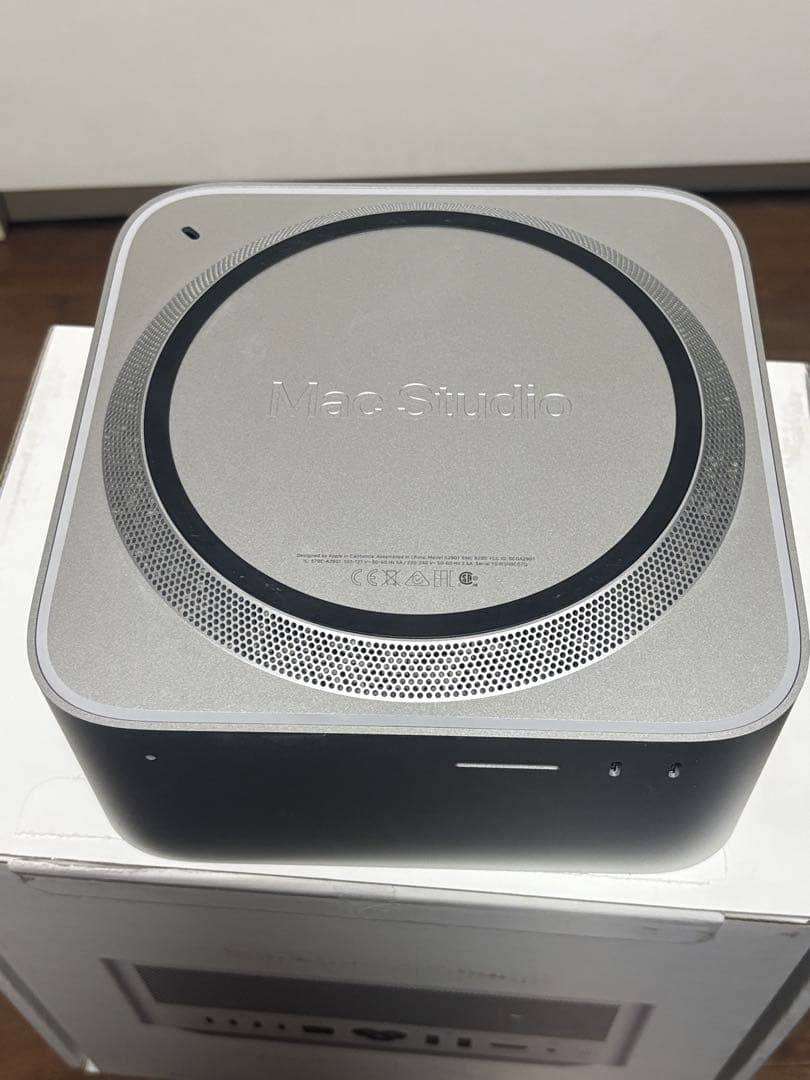 Macデスクトップ MacStudio M2 Max 32GB 512GB SSD