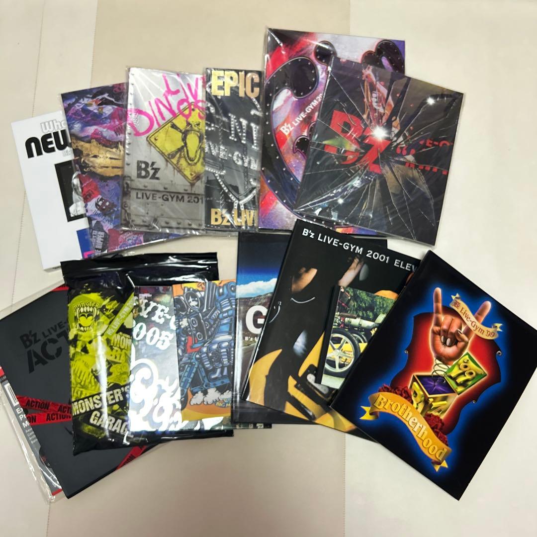 B'z/B'z LIVE-GYM 2019＋ツアーパンフレット15冊