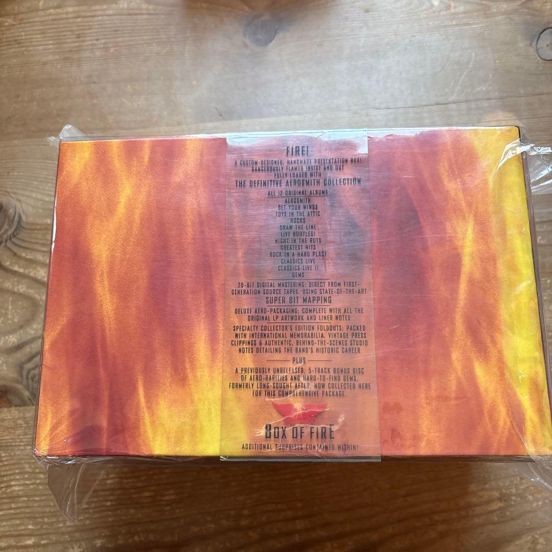 Aerosmith BOX OF FIRE 12CDセット 未開封　新品