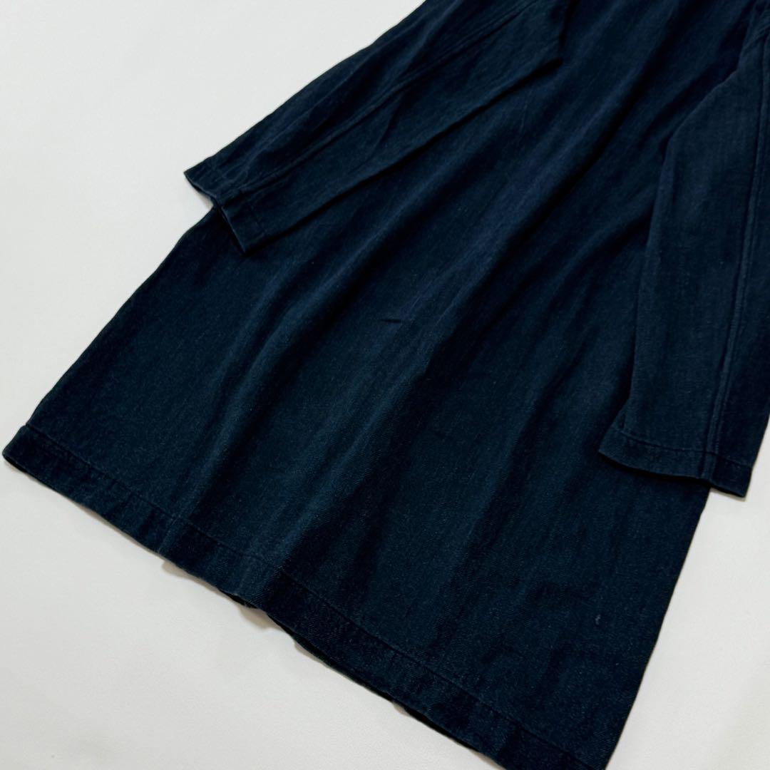 極美品✨ プランテーション インディゴ染 コットンコート 羽織 日本製