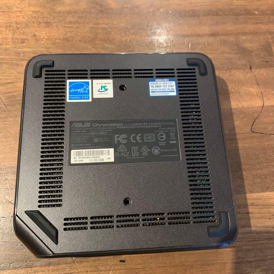 ASUS デスクトップパソコン　CHROMEBOX4-G3019UN 小型