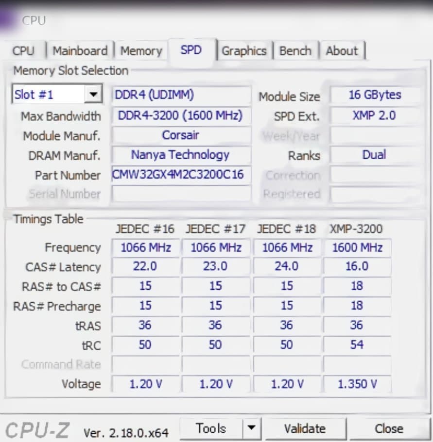 メモリー Corsair Vengeance RGB Pro 32GB DDR4 3200