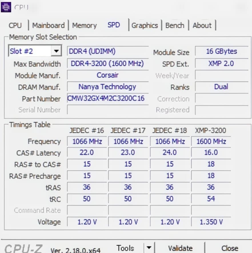 メモリー Corsair Vengeance RGB Pro 32GB DDR4 3200
