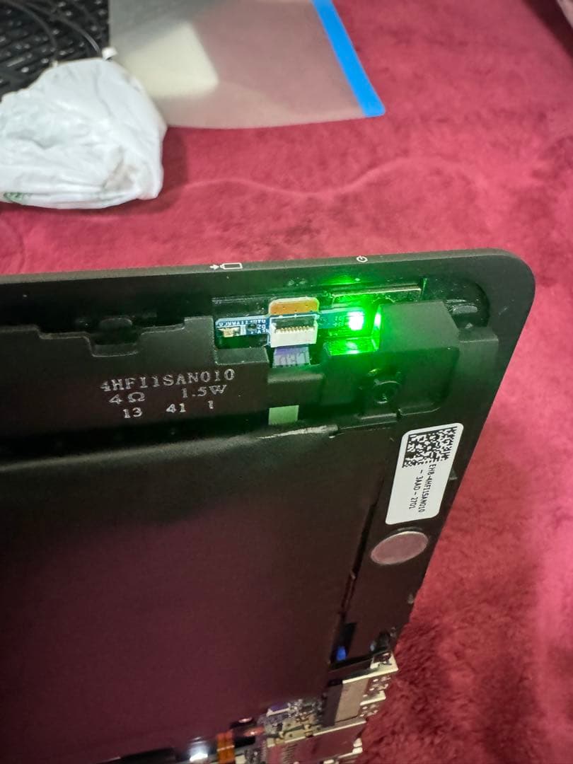 【ジャンク品通電済】VAIO Fit 13A AC，SSD，バテリ欠品