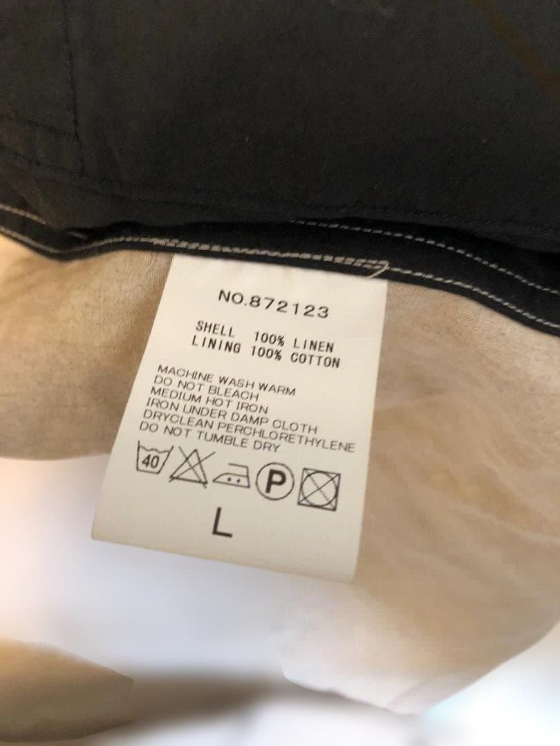 HAVERSACK リネンノーカラージャケット▼美品！▼￥35,200