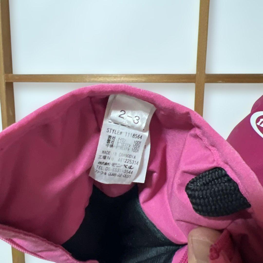 montbell 子ども用 スキーウェア ジャンプスーツ 90cm ピンク