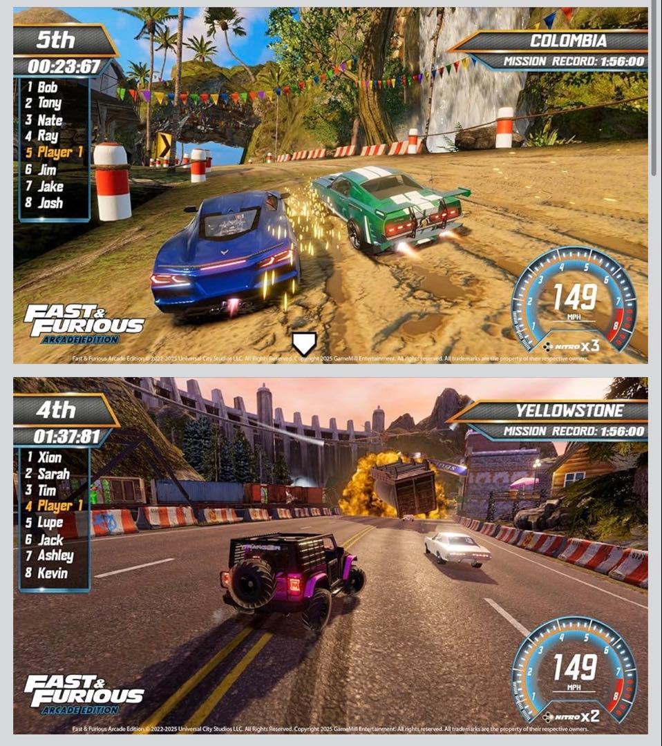 Nintendo Switch Fast & Furious: Arcade Edition switch