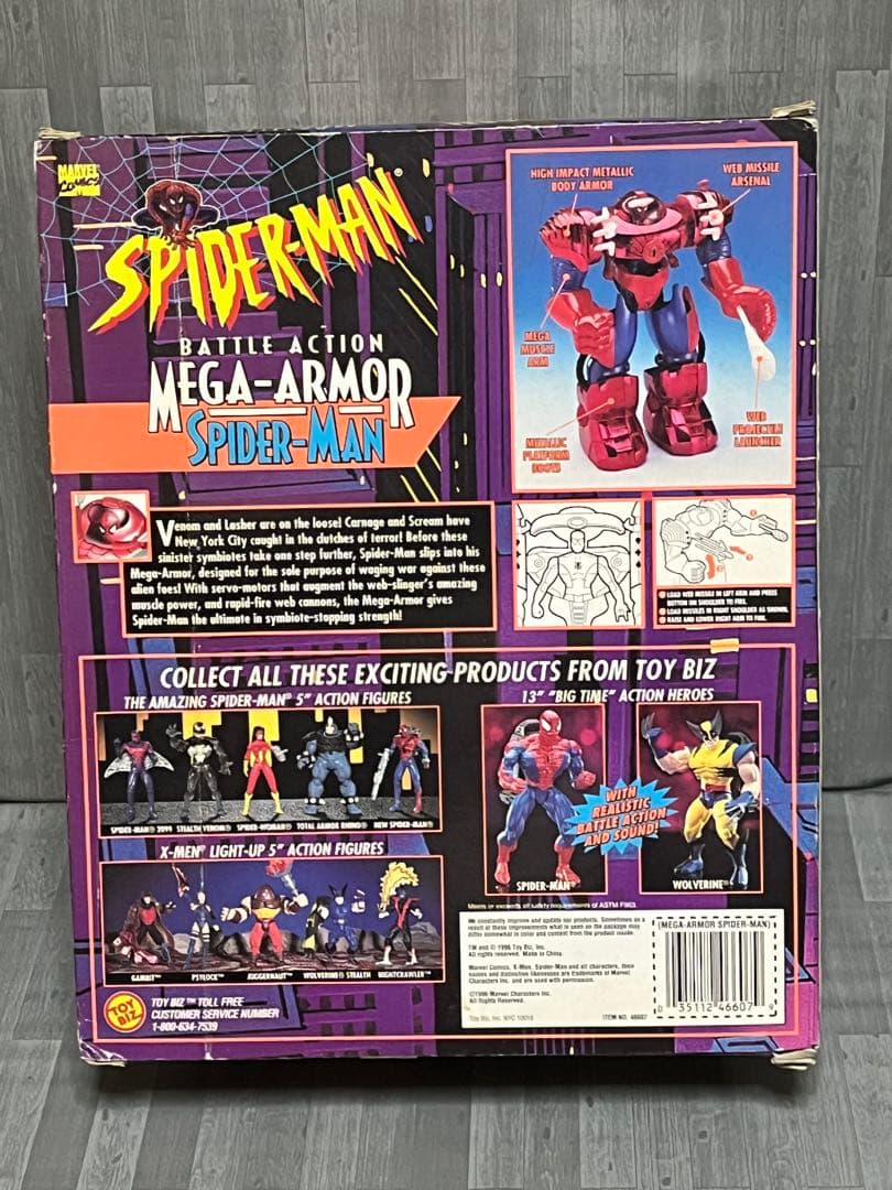 スパイダーマン メガアーマー SPIDERMAN MEGA-ARMOR トイビズ