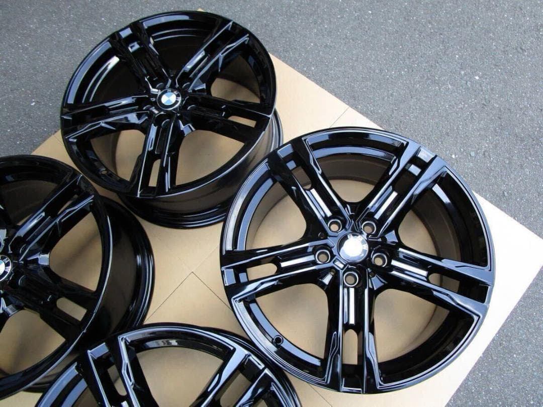 【美品  F40 1シリーズ Mスポーツ 純正 18インチ ブラック4本】
