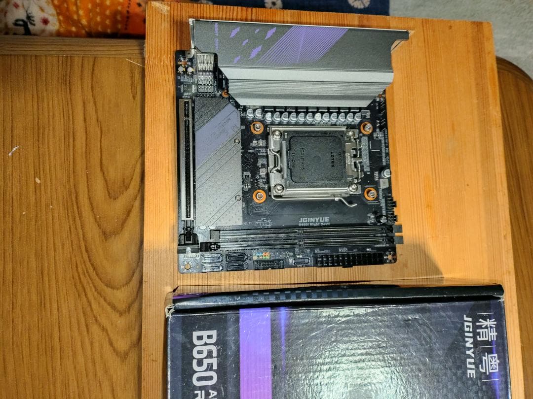 B650i Night Devil MiNi-ITX AM5 マザボ激安！訳あり