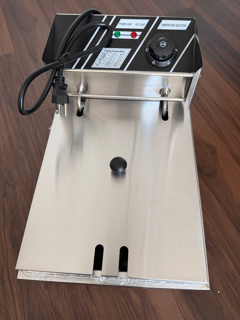 未使用 保管品 卓上型 6L 電気フライヤー