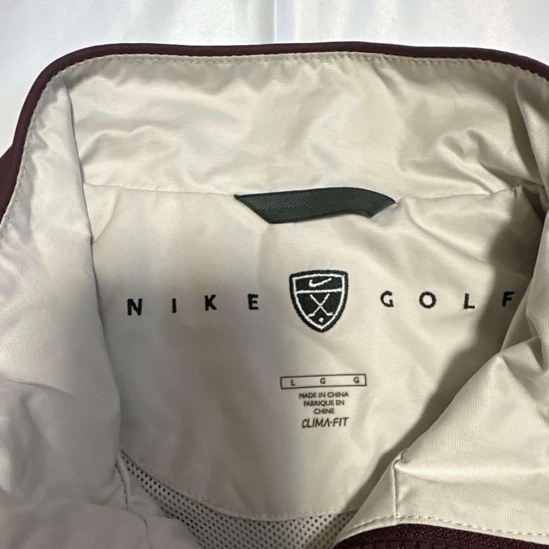 ラベンダー様希少NIKEGOLFナイキゴルフClima-FitジャケットL バ