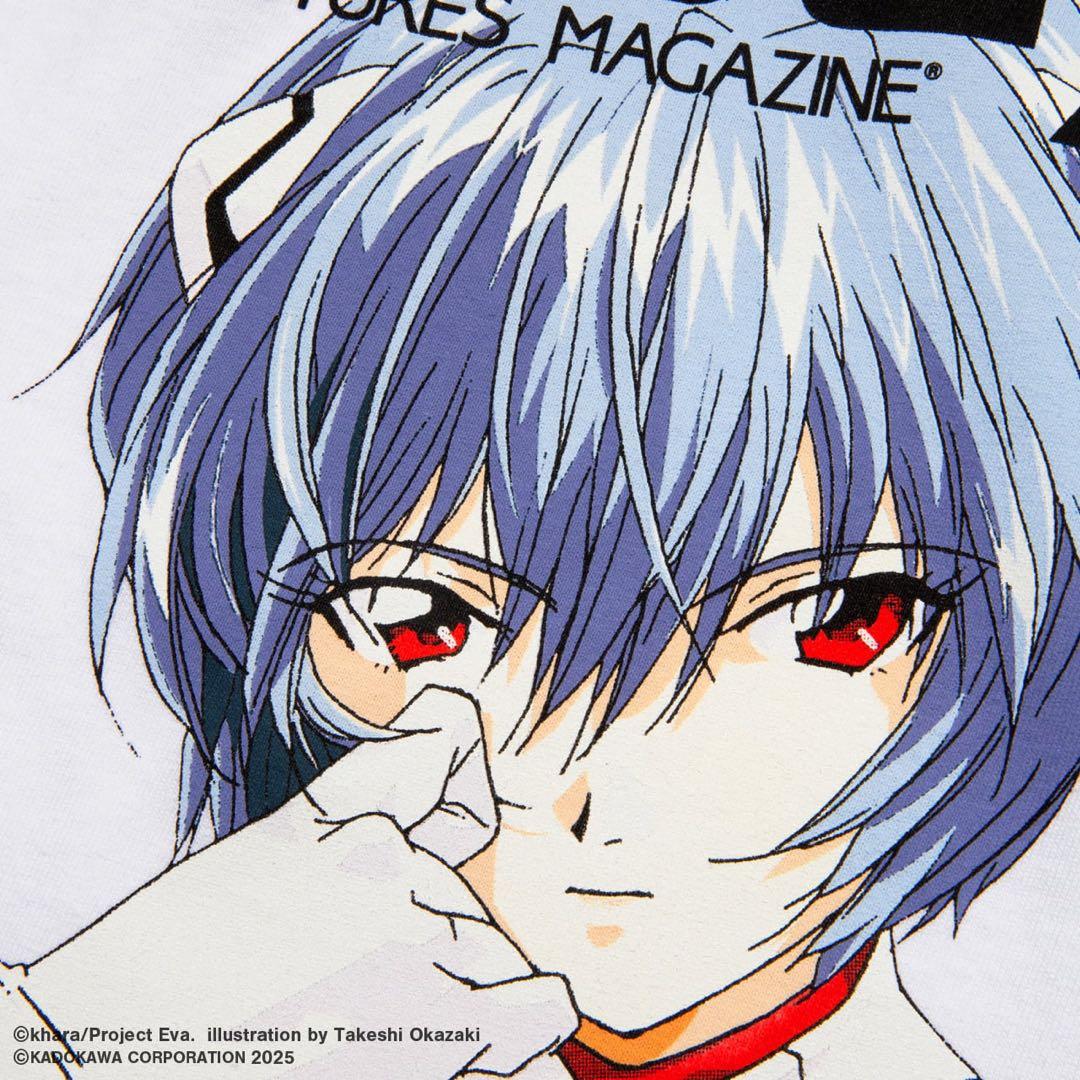 GEEKS RULE エヴァンゲリオン Newtype 綾波レイ シャツ XXL