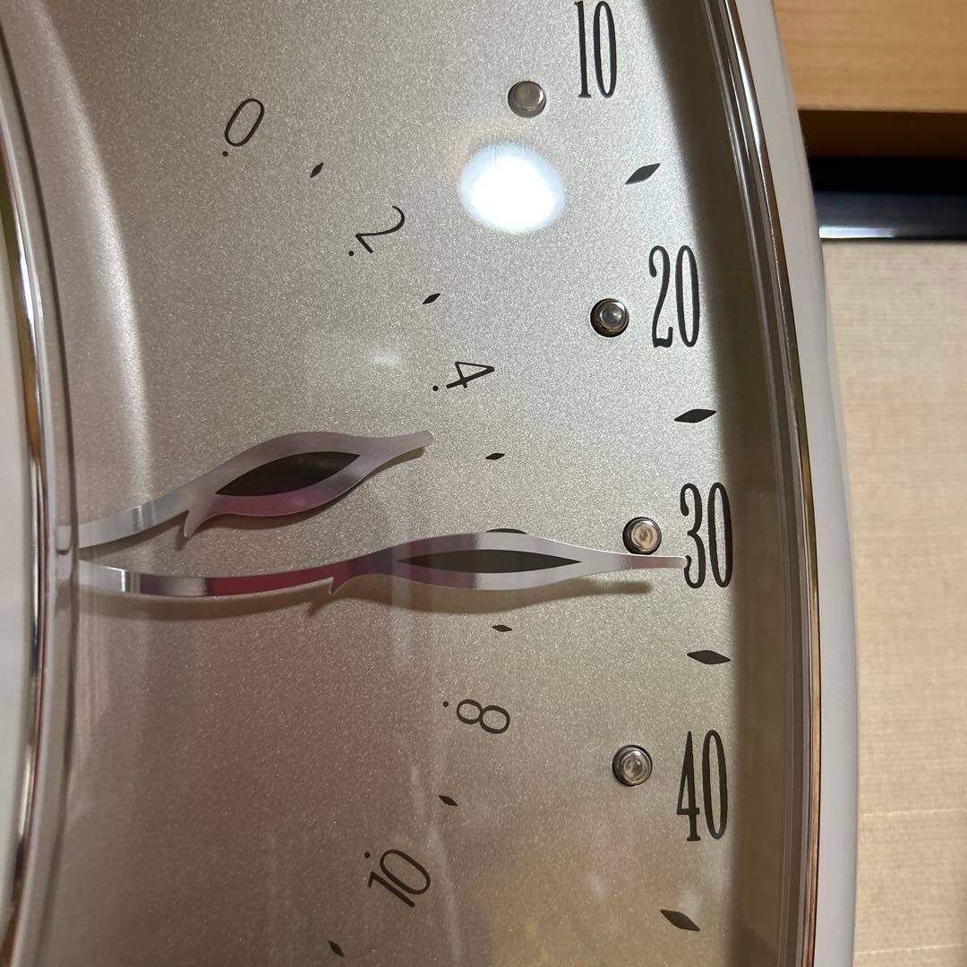 スモールワールドデュオシャルメ自動切換電波時計