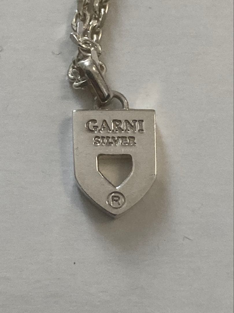 GARNI G LOGOペンダント ネックレス