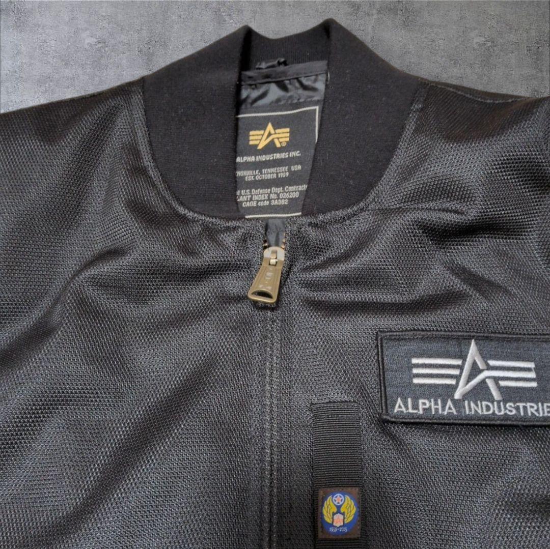 S*a様 【美品】 ALPHA MA-1 ライディングメッシュジャケット M