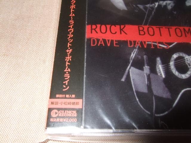 DAVE DAVIES,新品未開封,デイヴ・デイヴィス,ザ・キンクス