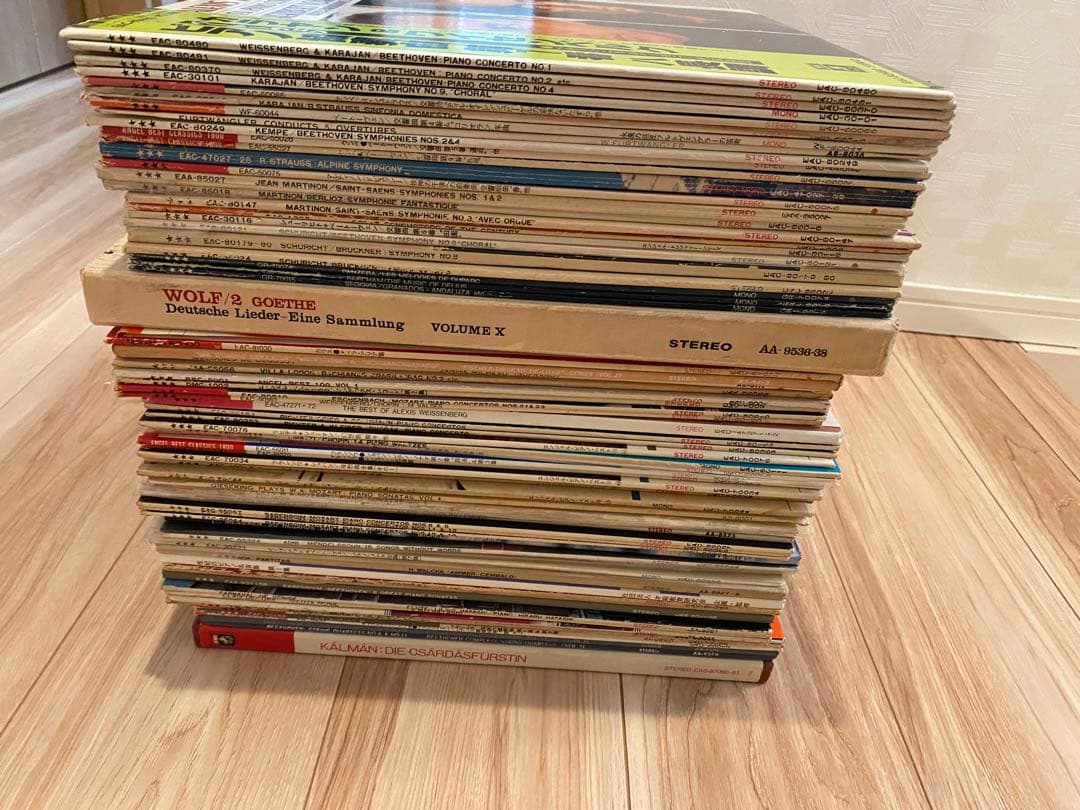 クラシックレコード　まとめ売り　カラヤン　ワイゼンベルク　フルトヴェングラー