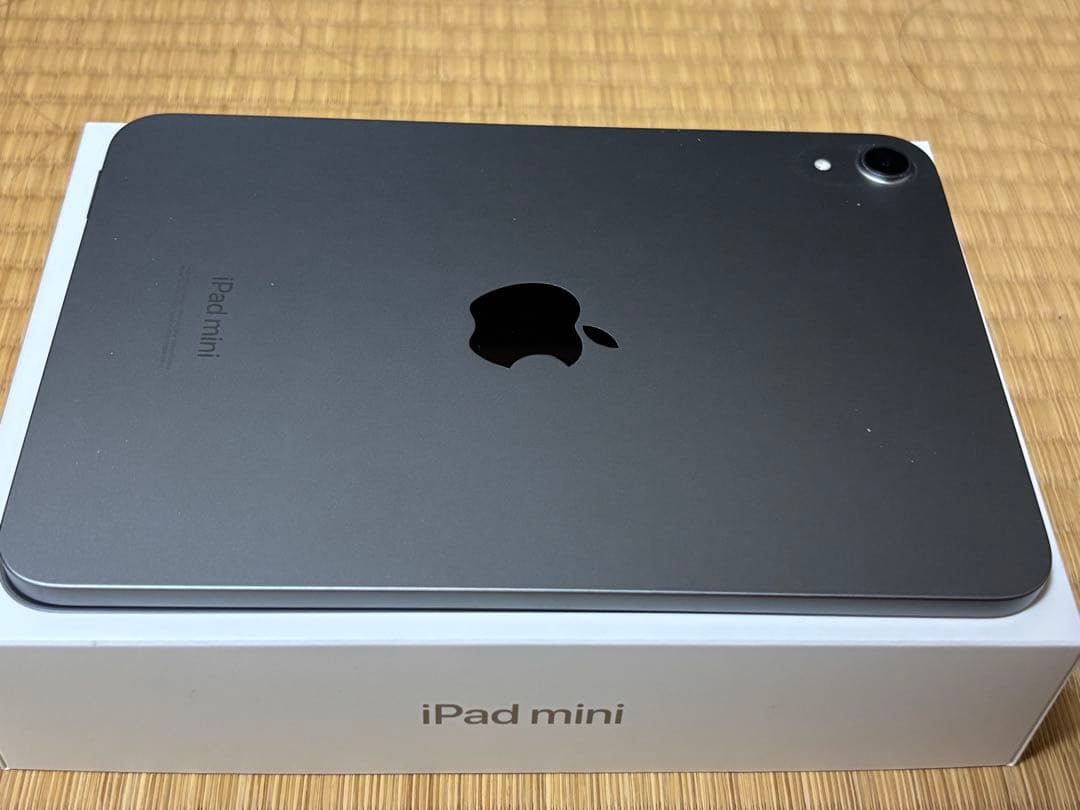 iPad mini (A17 Pro) 128GB スペースグレー周辺アクセ付属
