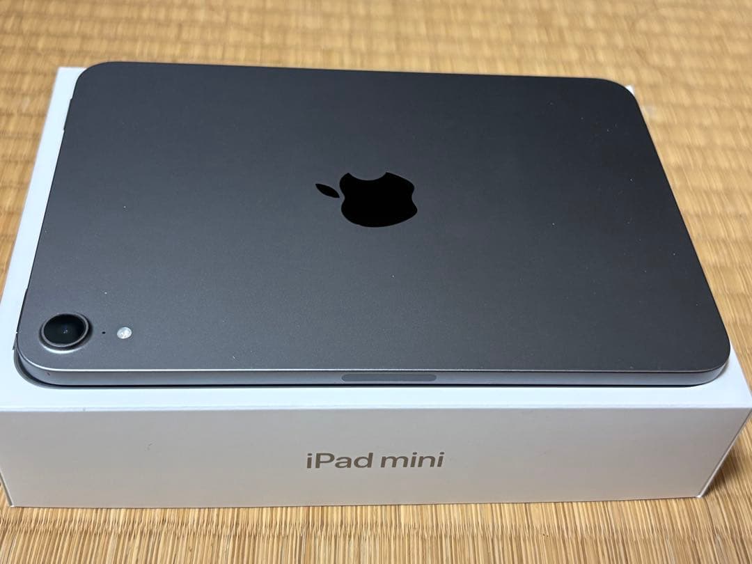 iPad mini (A17 Pro) 128GB スペースグレー周辺アクセ付属