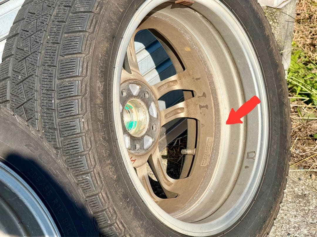 ユーロテック16×6.5J in48 PCD108 ハブ径65.1 スタッドレス