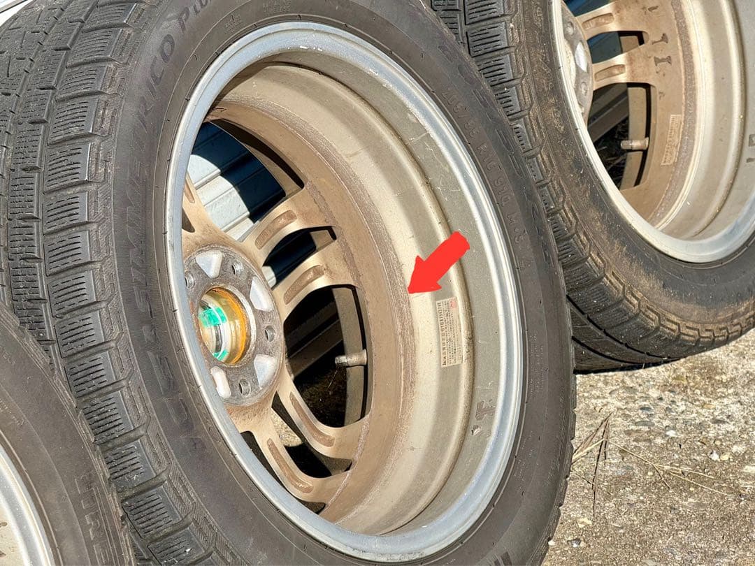 ユーロテック16×6.5J in48 PCD108 ハブ径65.1 スタッドレス