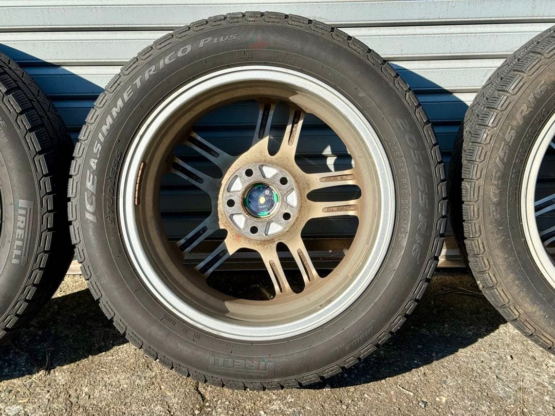 ユーロテック16×6.5J in48 PCD108 ハブ径65.1 スタッドレス