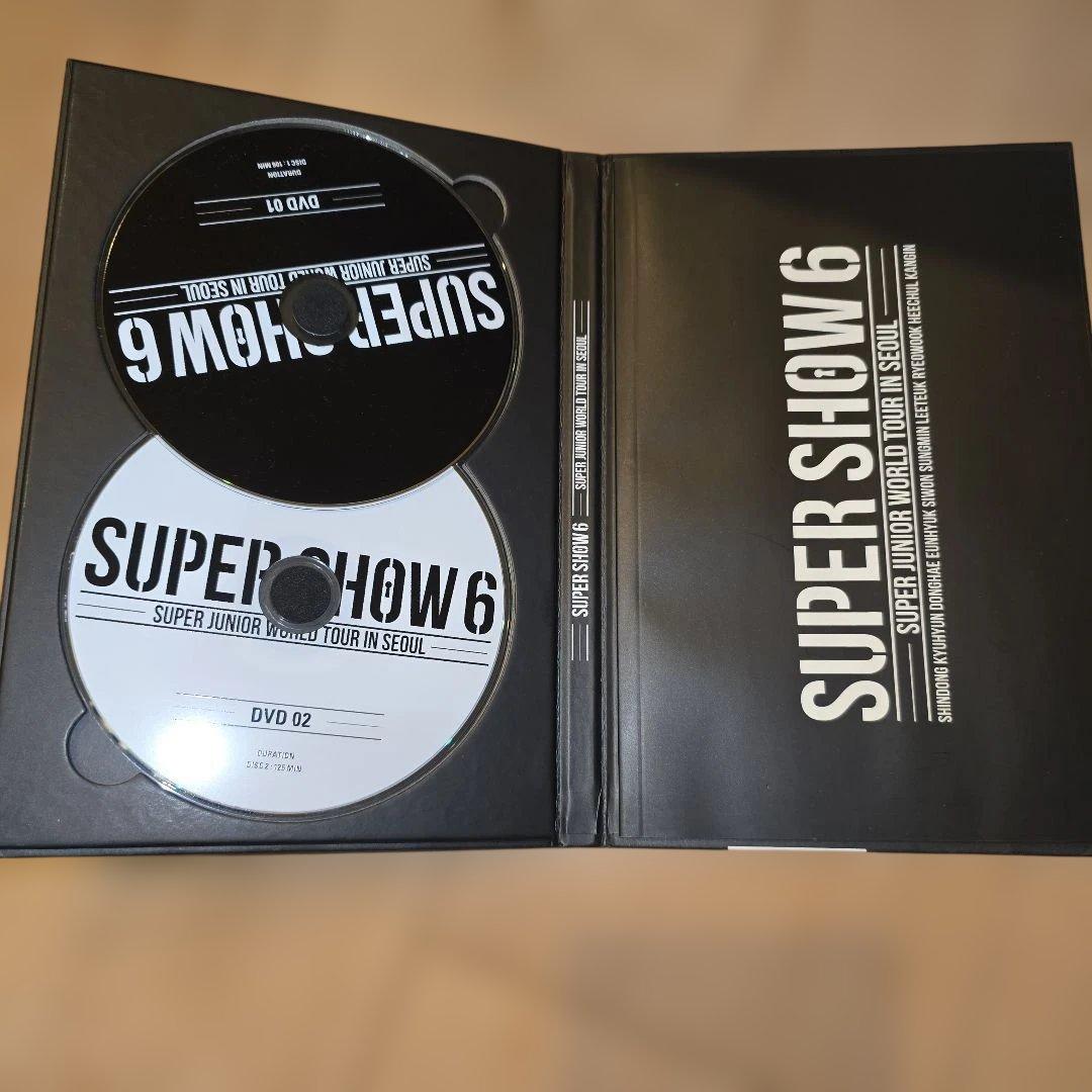 SUPER JUNIOR SUPER SHOW 6 DVD 2枚組