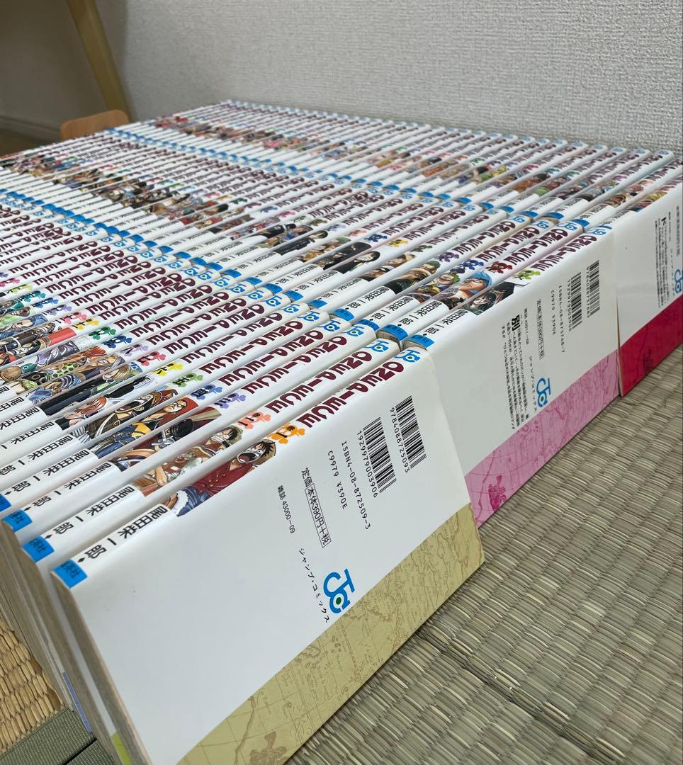 【セット】ワンピース1巻〜107巻