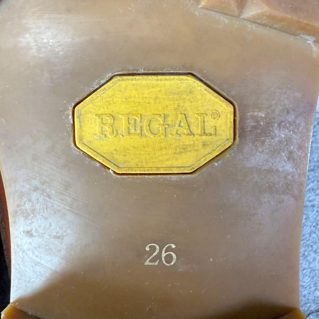 REGAL 【美品】リーガル ディキシューズ 本革 モカシン JE-38